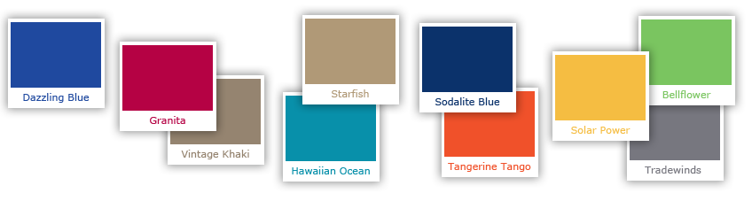 2012 Pantone Fashion Colors: Men